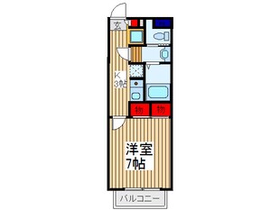 サンライズハウスＡ棟の物件間取画像